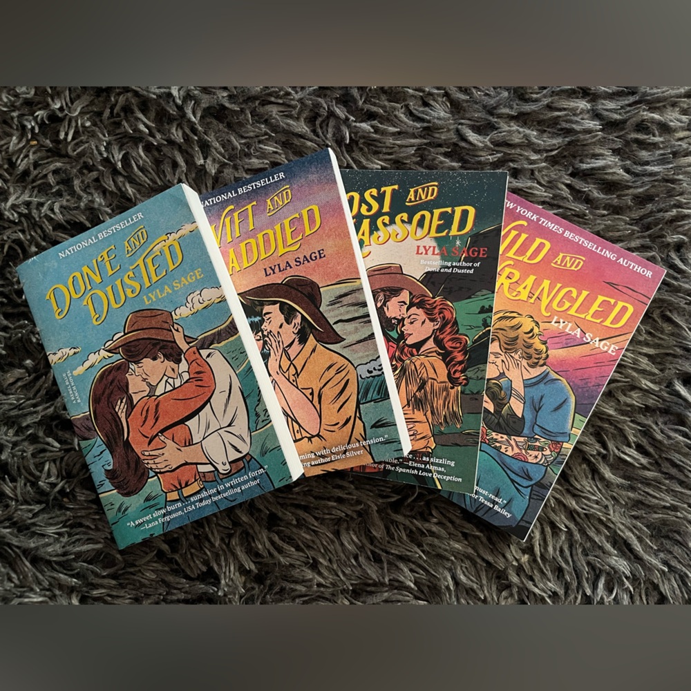 Rebel Blue Ranch Series by Lyla Sage - Paperback Book Set